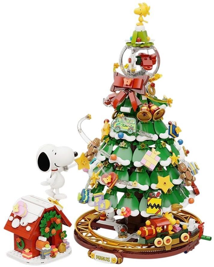 Конструктор Pantasy Snoopy Різдвяна ялинка (86909) фото1