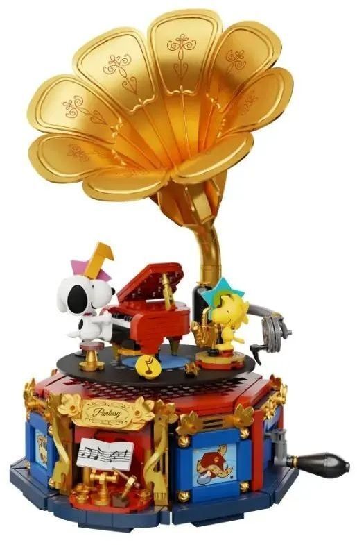 Конструктор Pantasy Snoopy Фонограф (86911) фото1