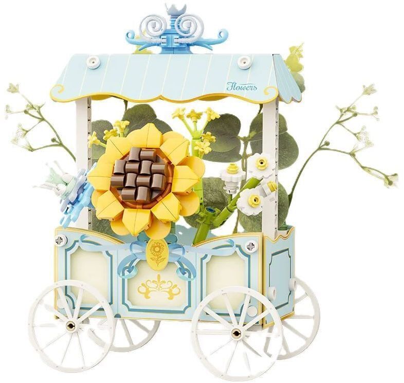 Конструктор Pantasy Original - Flower Cart Візок із соняшниками (15026) фото1