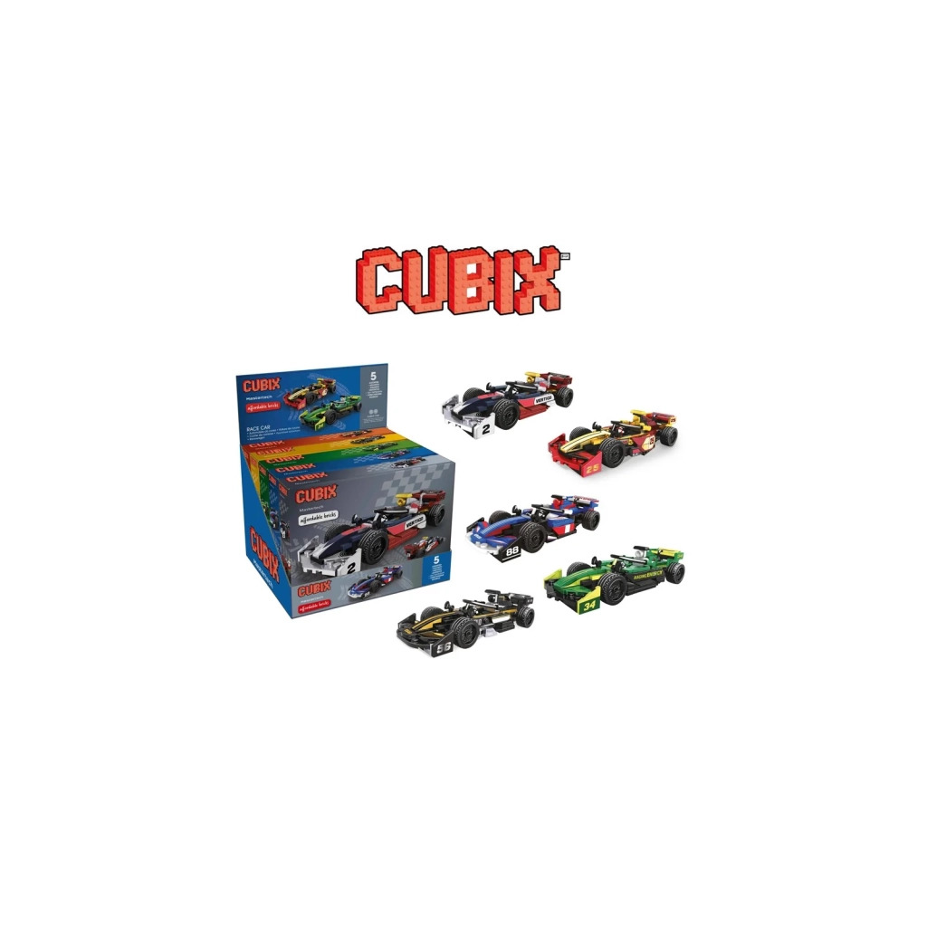 Конструктор Cubix AUTO FORMULA синій (43124/2) фото1