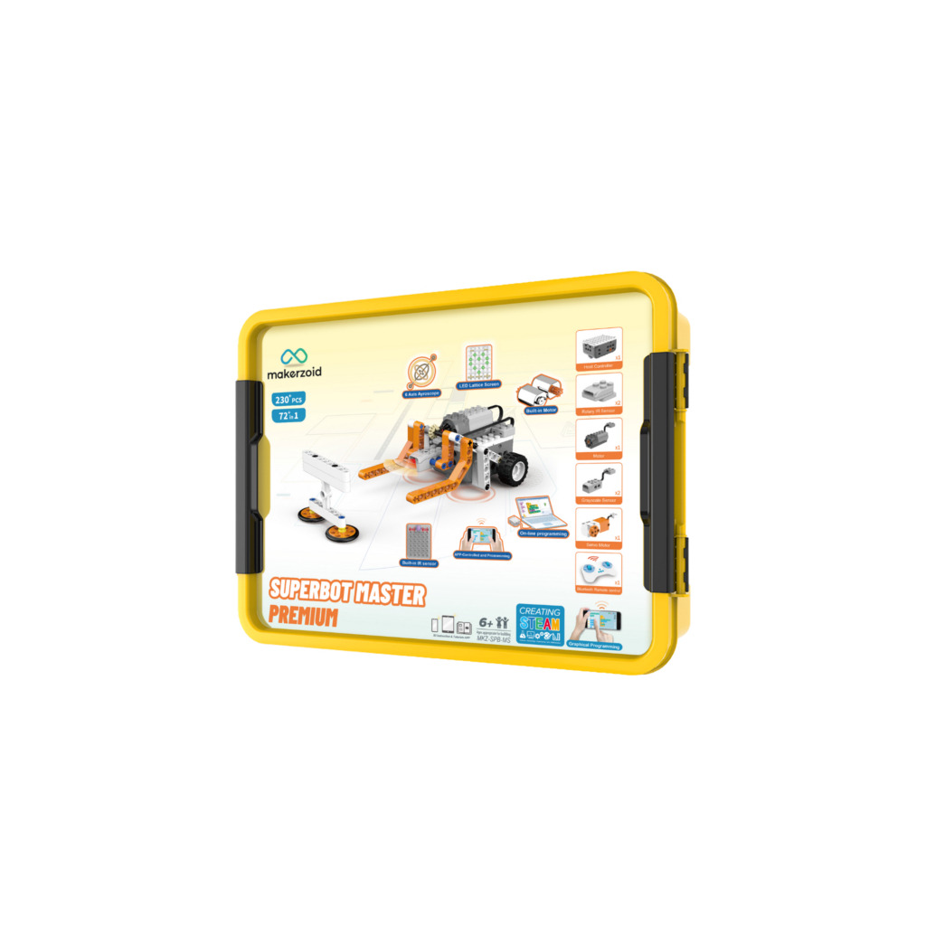 Конструктор Makerzoid Superbot Master Premium (MKZ-SPB-MS) фото1