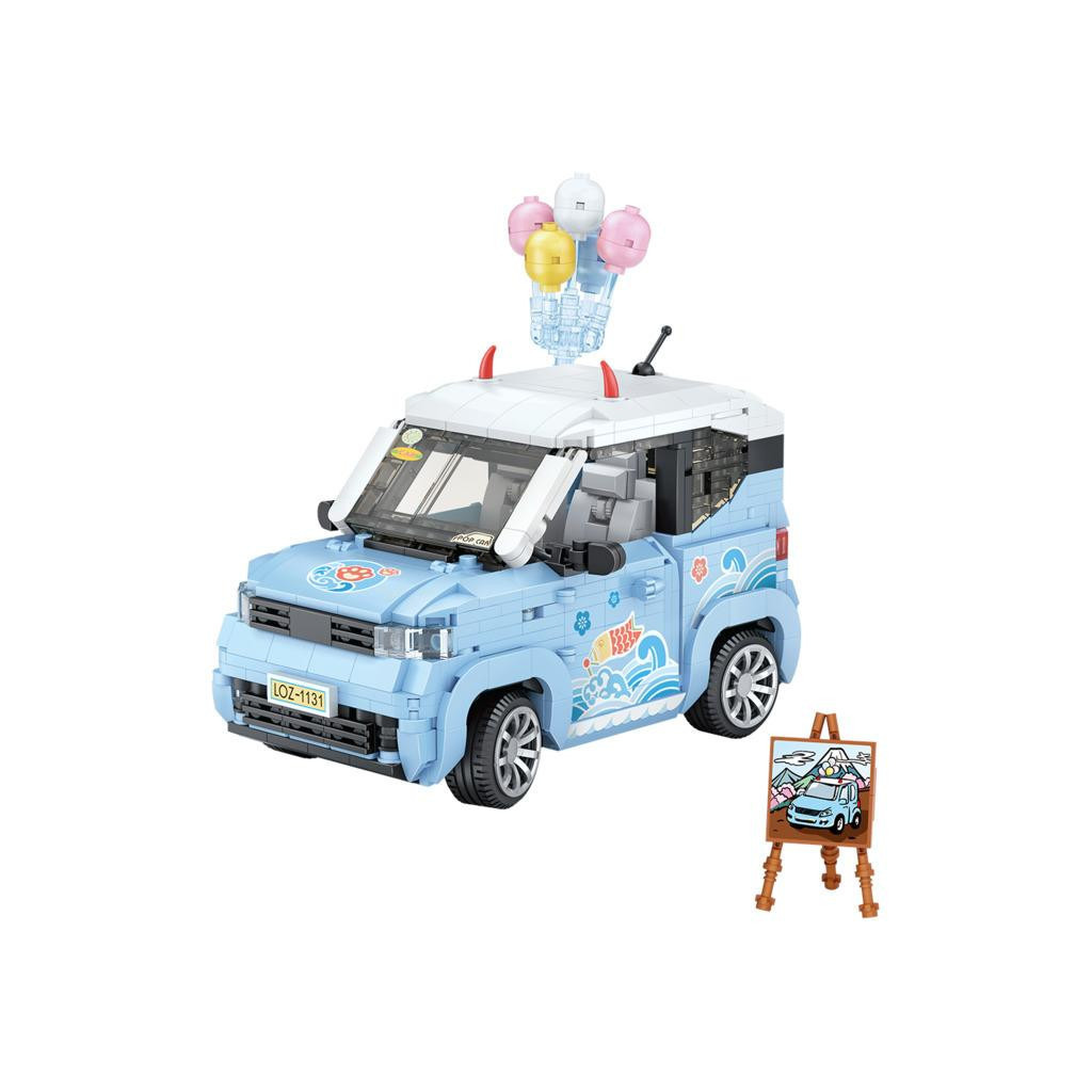 Конструктор LOZ mini Автомобіль MINI блакитний (1131) фото1