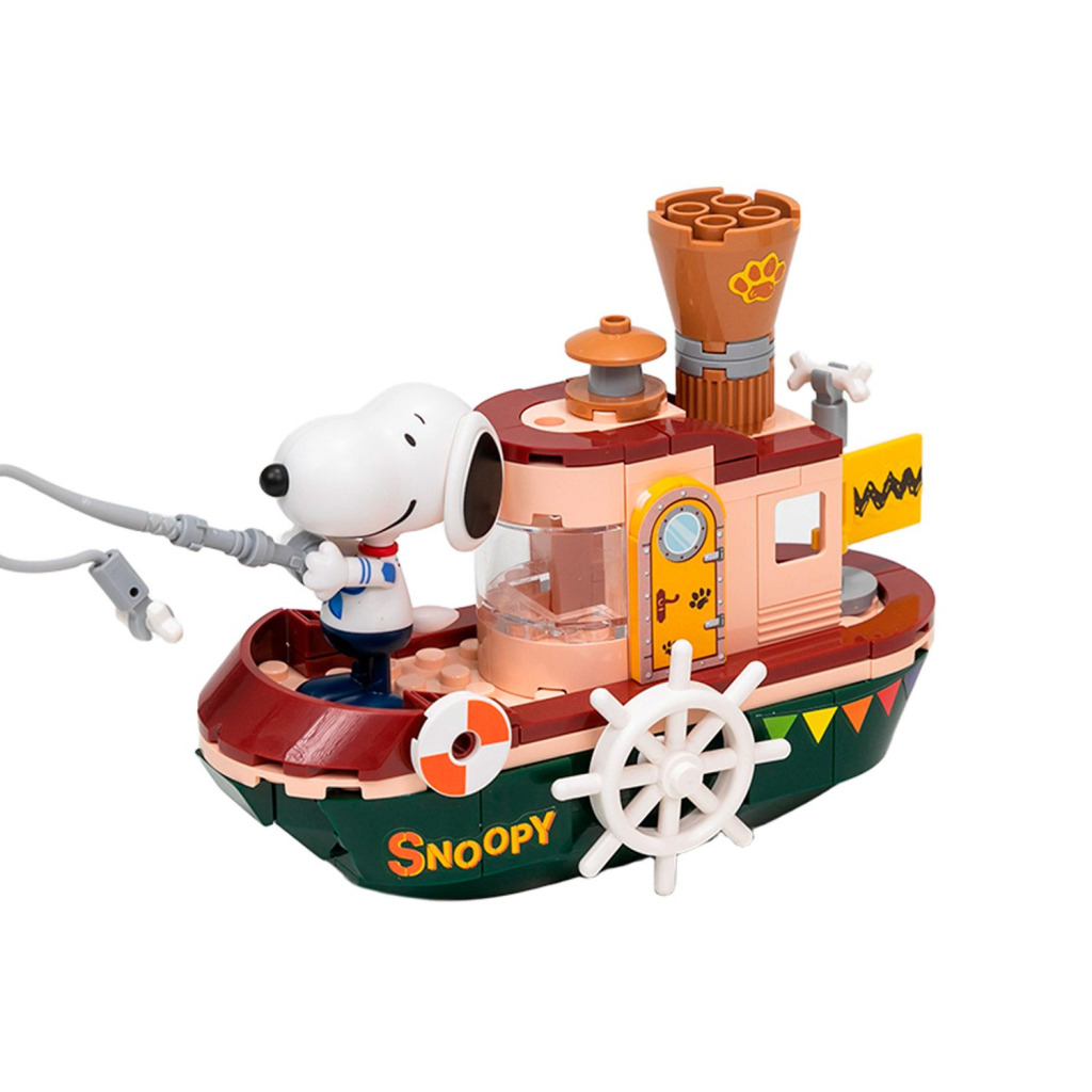 Конструктор Pantasy Snoopy - Пароход (86907) фото1