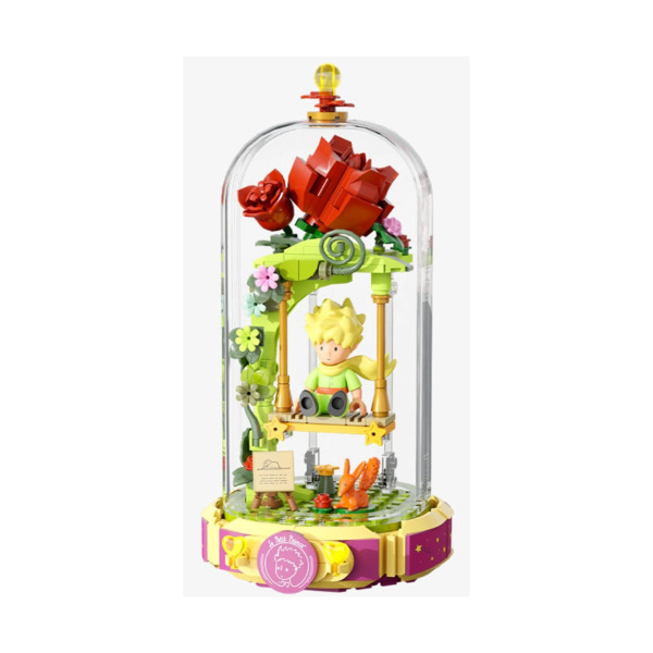 Конструктор Pantasy Le Petit Prince Серия Вечность-качели Роза (86322)