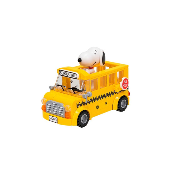 Конструктор Pantasy Snoopy - Школьный автобус (86906)