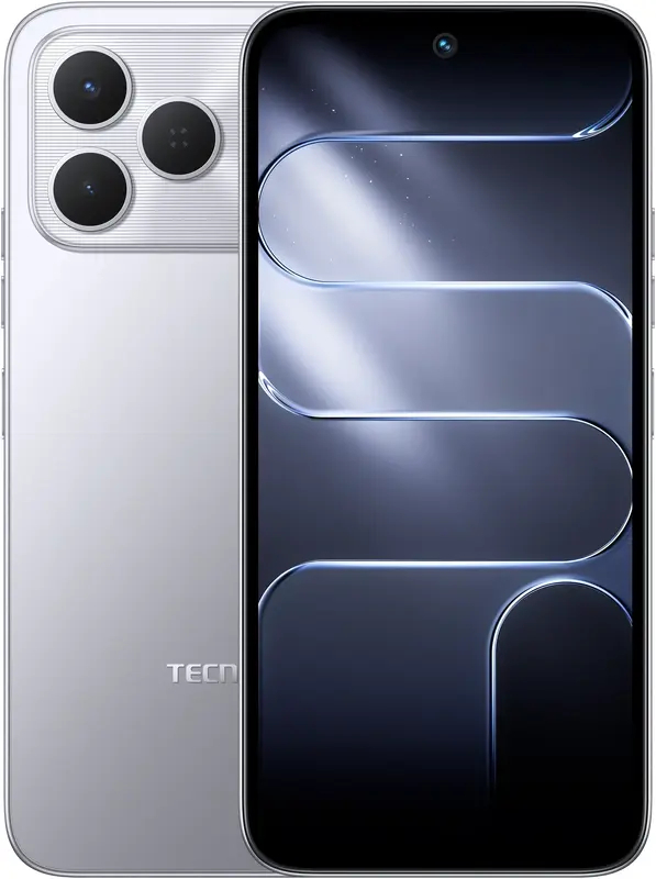 Смартфон TECNO Spark 50 (KN4n) 8/256GB Titanium Gray (4894947117596) фото1