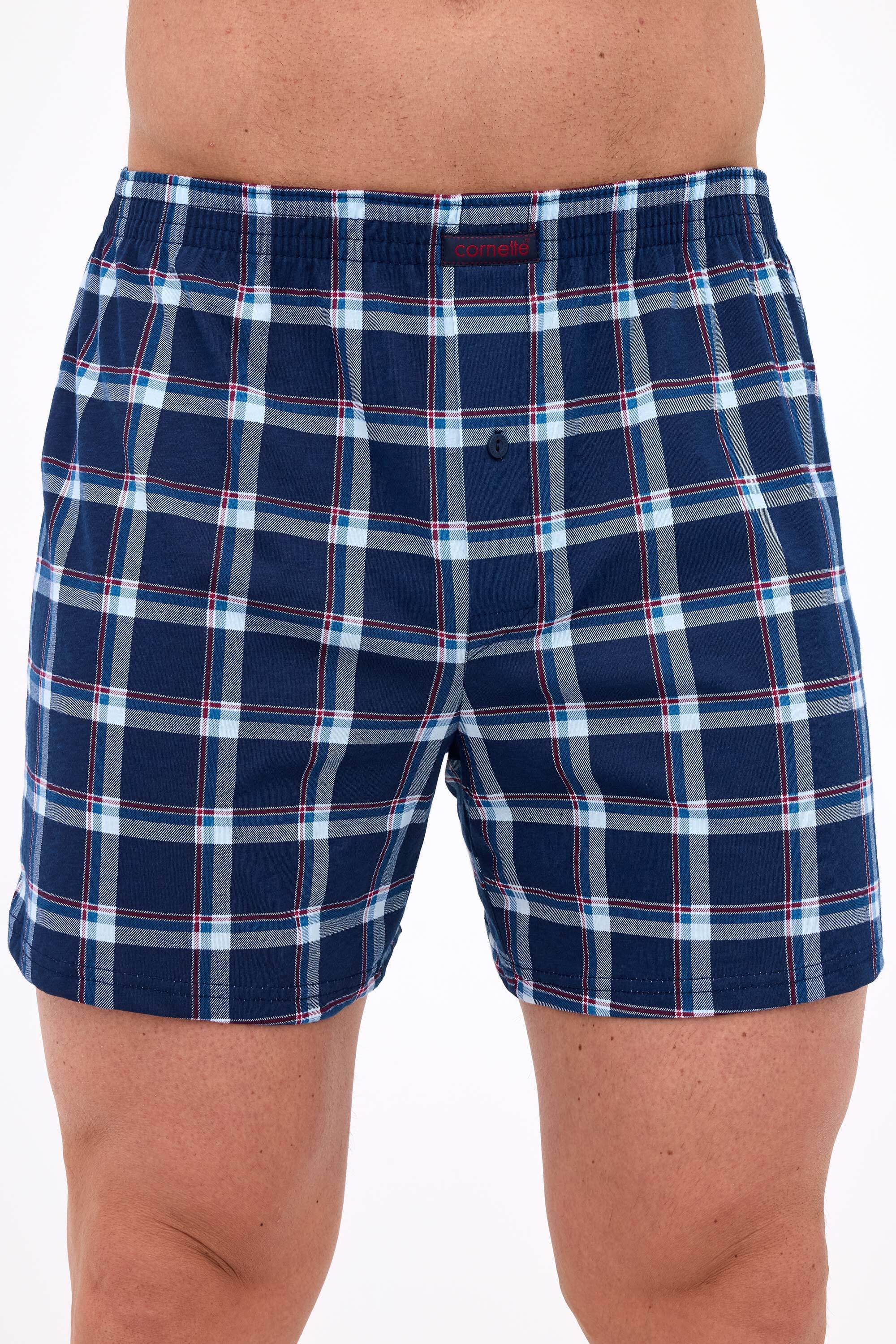 Трусы-бексеры мужские Cornette 008-323 Comfort B25 4XL темно-синие фото1