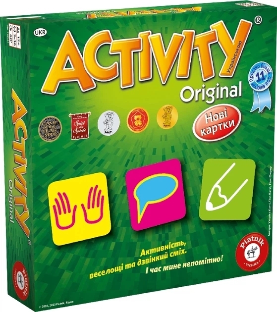 Настольная игра Piatnik Activity Оригинальная украинская (PT-710544) фото1