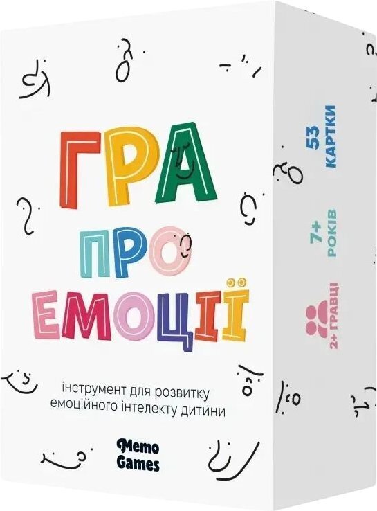 Настольная игра Memo Games Игра об эмоциях (рус.) (m-0033) фото1