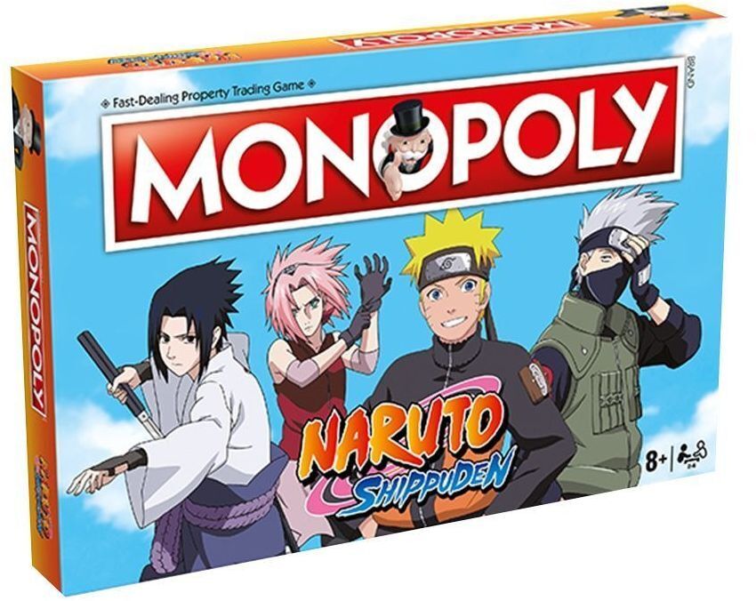 Настільна гра Winning Moves Naruto Monopoly (WM00167-EN1-6) фото1