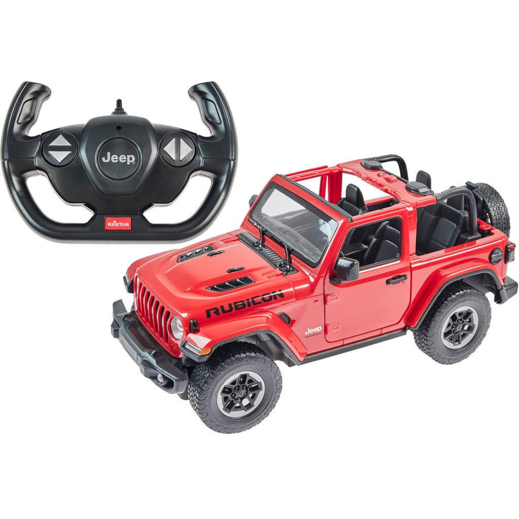 Радиоуправляемая игрушка Rastar JEEP Wrangler Rubicon 1:14 красный (79460 red) фото1
