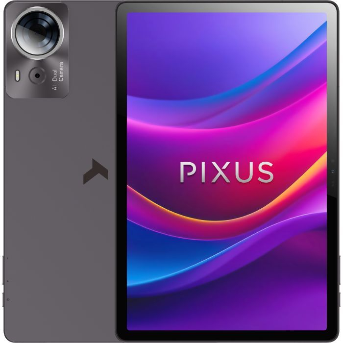 Планшет Pixus Combo 8/256GB LTE Gray (4897058532036) фото1