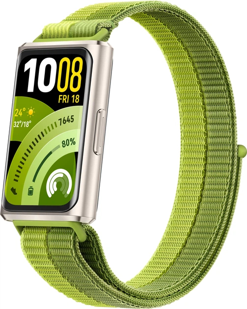 Фітнес-браслет Huawei Band 11 Pro Green (55020GVG) фото1