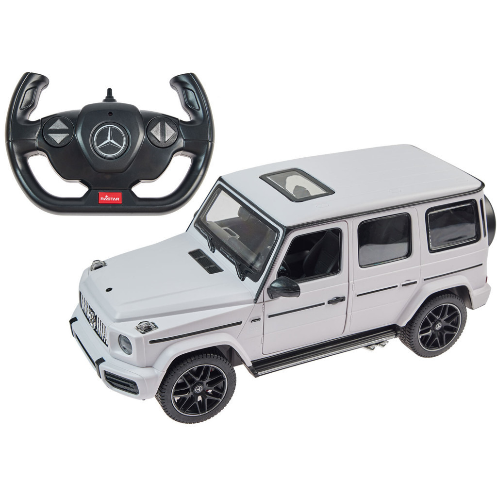 Радиоуправляемая игрушка Rastar Mercedes-Benz G63 AMG 1:14 белый (95760 white) фото1