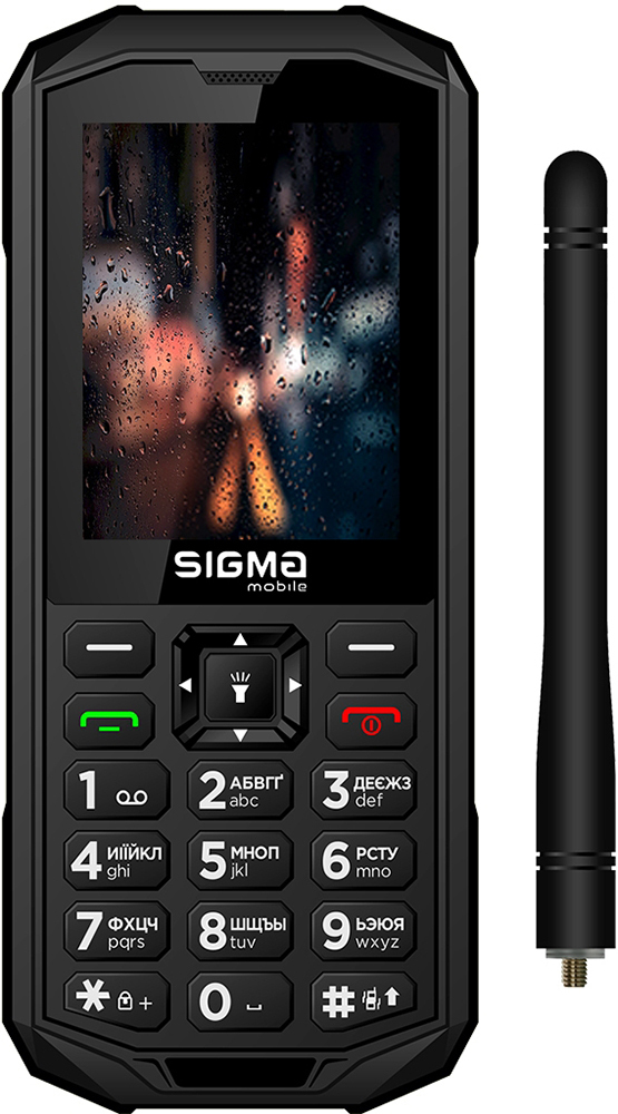 Мобільний телефон Sigma X-treme PA68 Wave Black (4827798466612) фото1