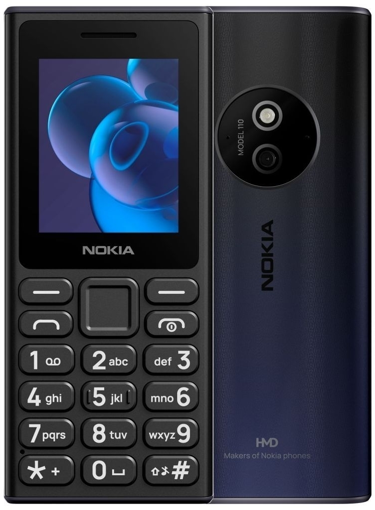 Мобильный телефон Nokia 110 DS 2026 Black (HC1000066) фото1