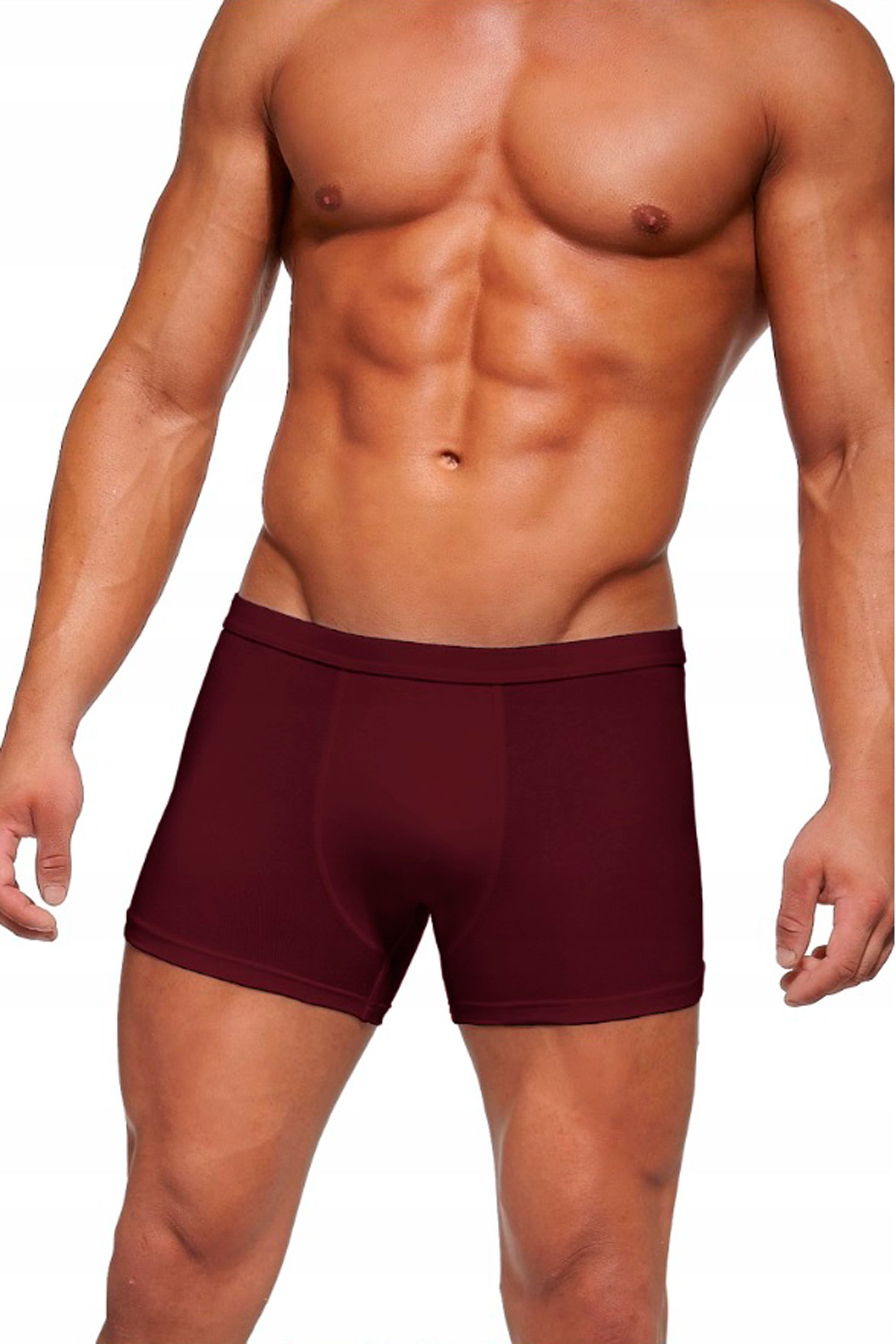 Труси-боксери чоловічі Cornette Perfect mini 223 XL бордові фото1