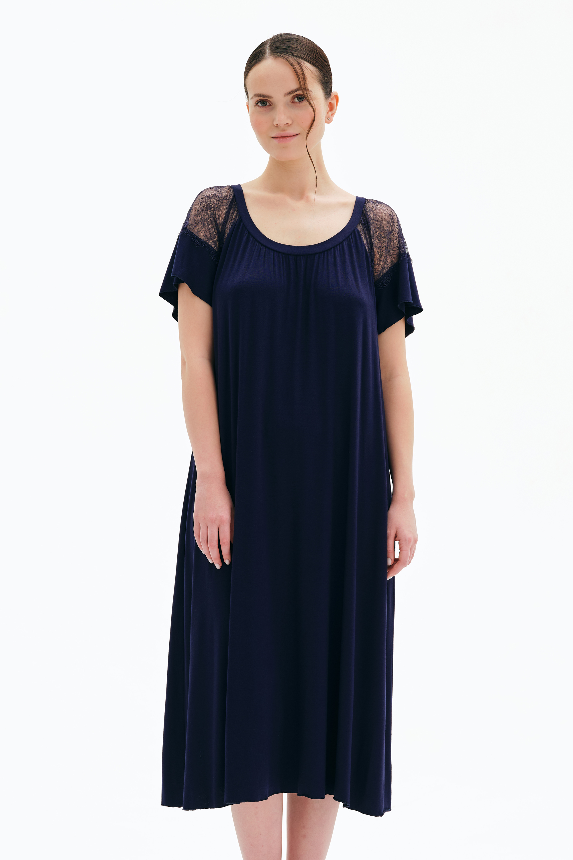 Ночная рубашка женская Effetto Midnight Ocean 03305 XL синяя фото1