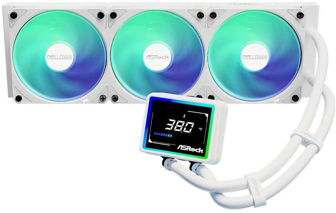 Система рідинного охолодження ASRock Challenger White 360 Digital (Challenger_White_360_Digital) фото1