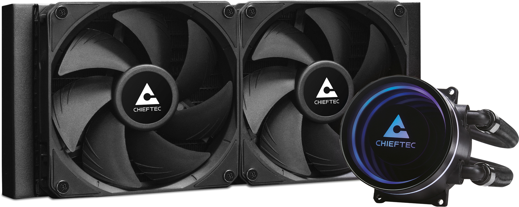 Система рідинного охолодження Chieftec Iceberg 240 DARK (CLC-240-BLK) фото1