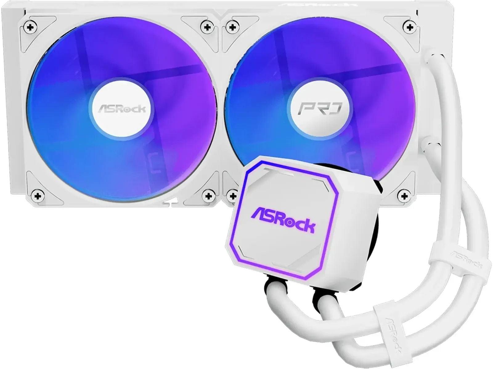 Система рідинного охолодження ASRock Pro White 240 ARGB (Pro White_240_ARGB) фото1