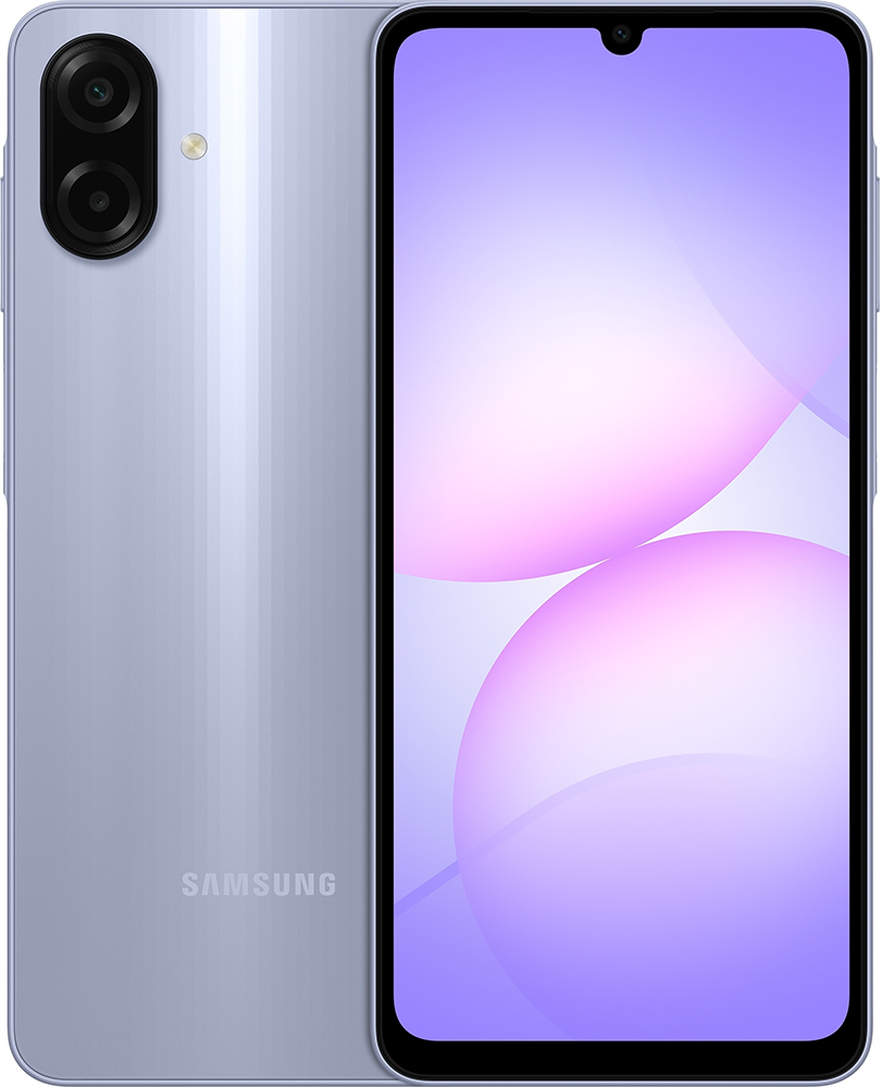 Смартфон Samsung Galaxy A07s 4/128Gb Light Violet (SM-A077FLVGSEK) фото1