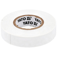 Изоляционная лента Yato 15 ММ X 20 М X 0,13 ММ, белая (YT-81596)