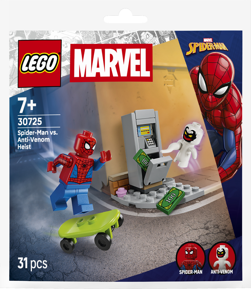 LEGO 30725 Super Heroes Человек-Паук vs Анти-веном. Ограбление фото1