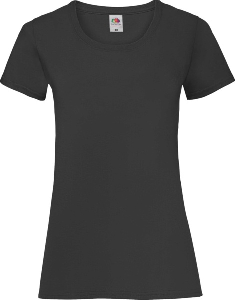 Футболка хлопоковая женская Fruit of the Loom Valueweight Ladies 0613720-94 XS серая фото