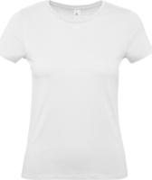 Футболка хлопоковая женская B&C #E150\women TW02T00-2X XS чорна