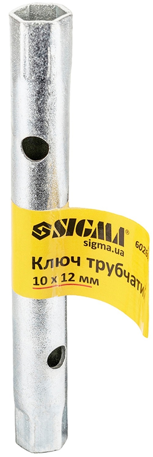 Ключ Sigma трубчатый 10x12мм (6026091) фото1