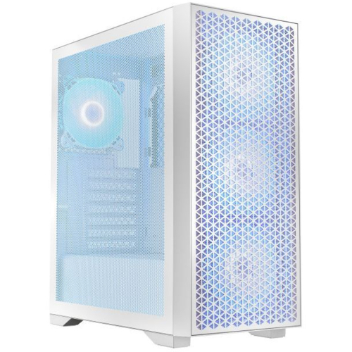 Корпус LogicConcept DART PRO ARGB MIDI WHITE MESH fans 4x120mm без БЖ ATX