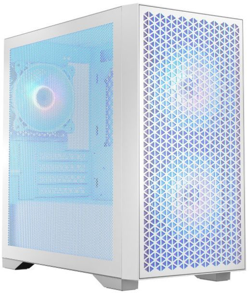 Корпус LogicConcept DART PRO ARGB MINI WHITE MESH fans 3x120mm без БЖ mATX