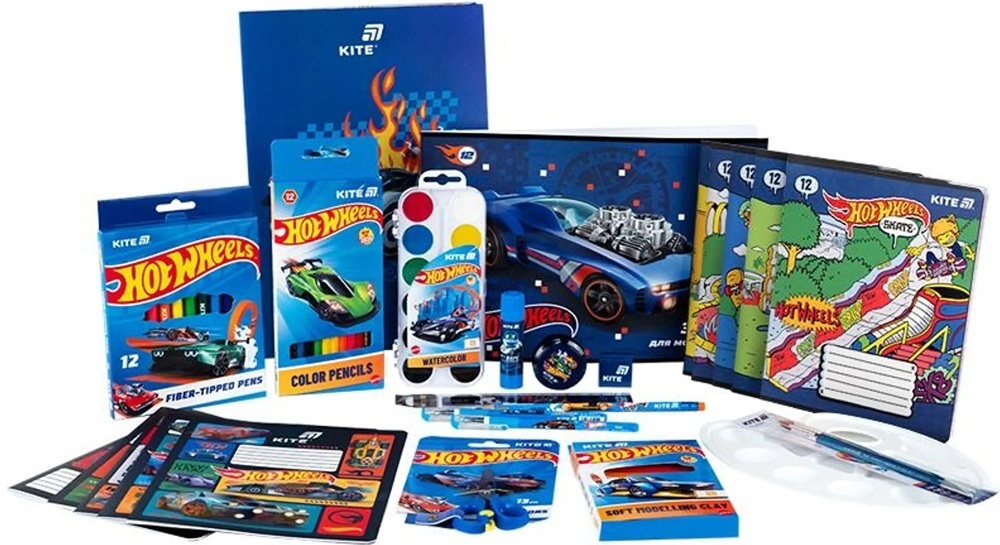 Подарунковий набір до школи Kite Hot Wheels (hw26-s01) фото1