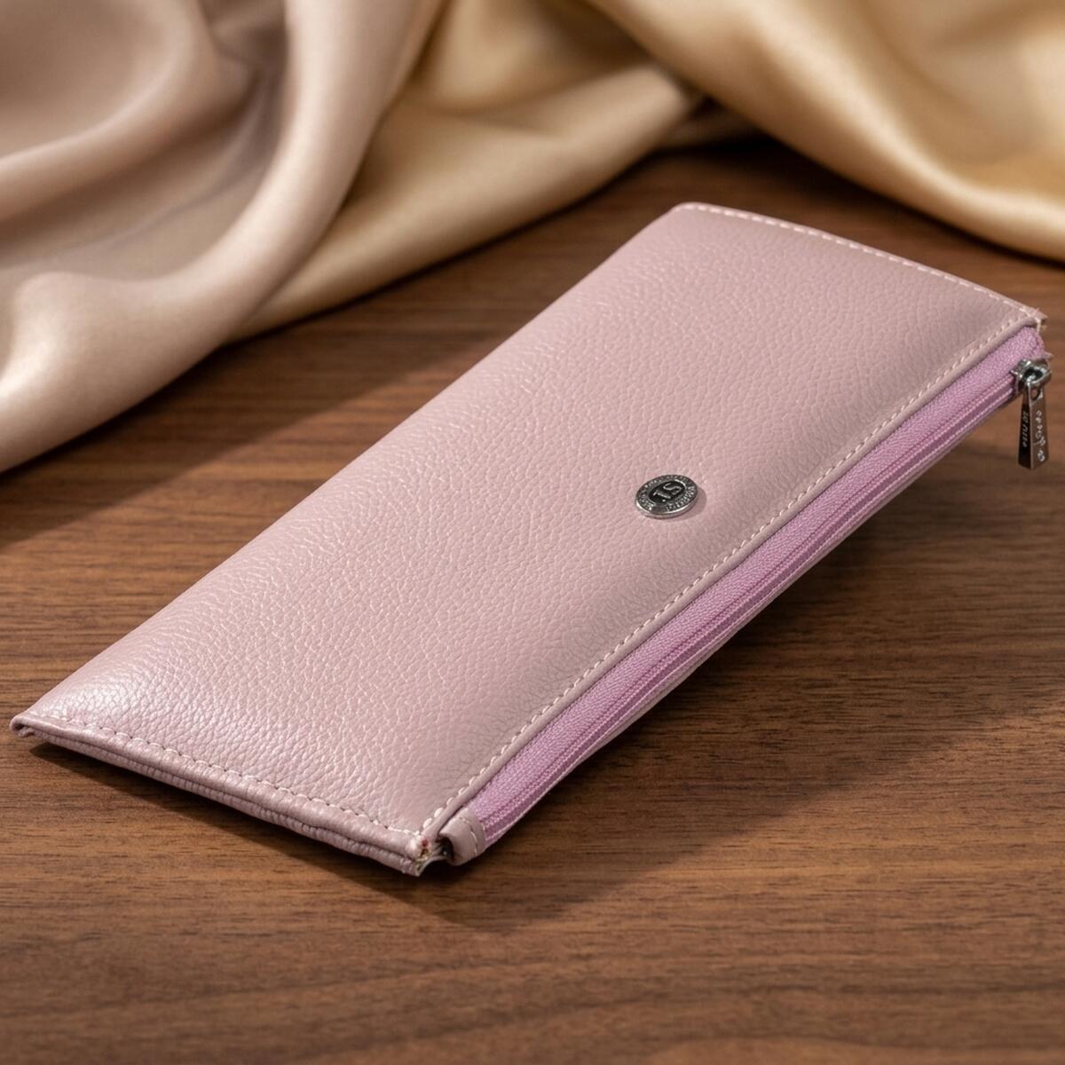 Кошелек женский кожаный St Leather 19244 розовый фото1