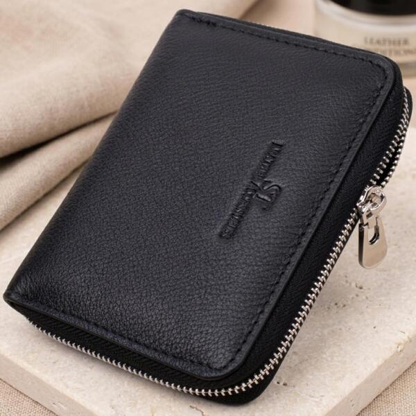 Кошелек женский кожаный St Leather 22476 черный фото
