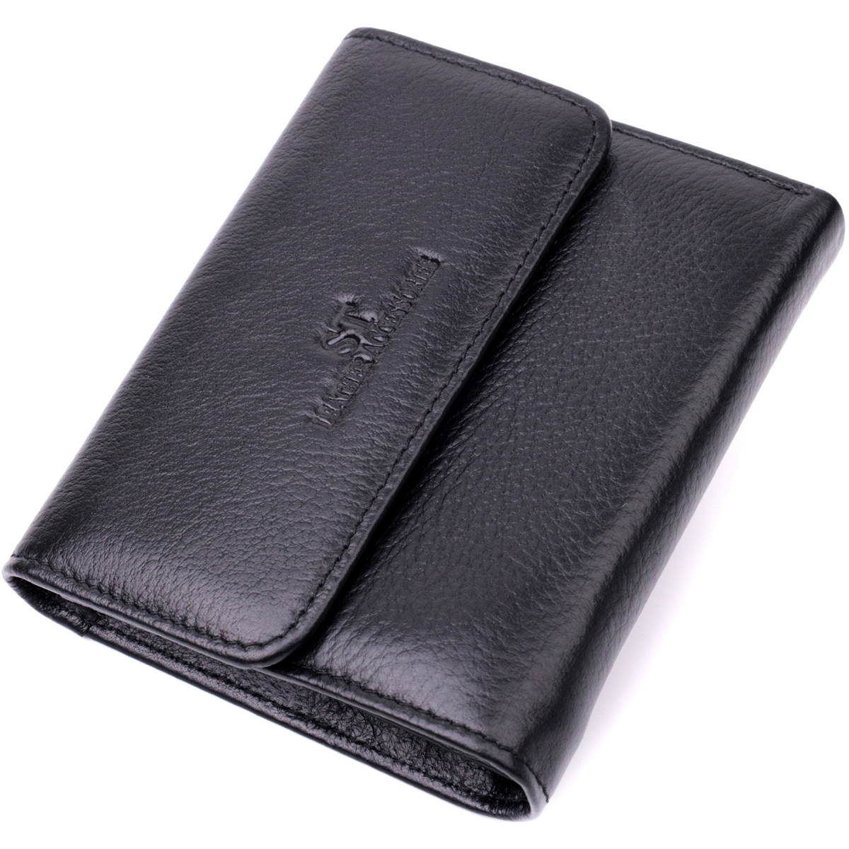 Кошелек женский кожаный St Leather 22482 черный фото1