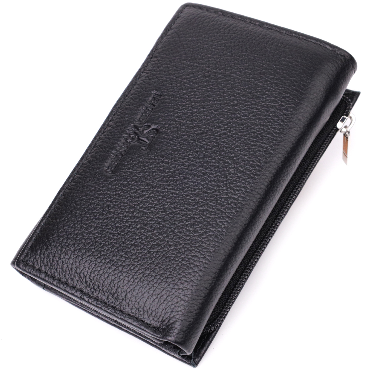 Кошелек женский кожаный St Leather 22545 черный фото1