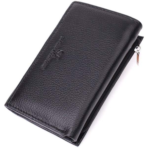Кошелек женский кожаный St Leather 22545 черный фото