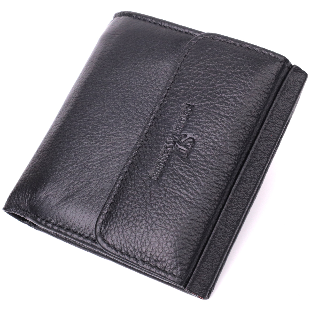 Кошелек женский кожаный St Leather 22689 черный фото1
