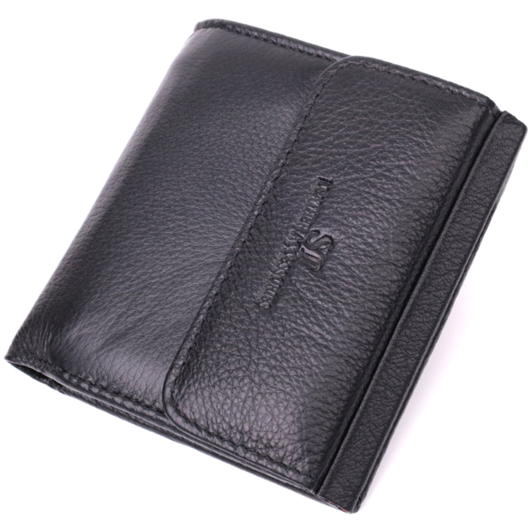 Кошелек женский кожаный St Leather 22689 черный фото
