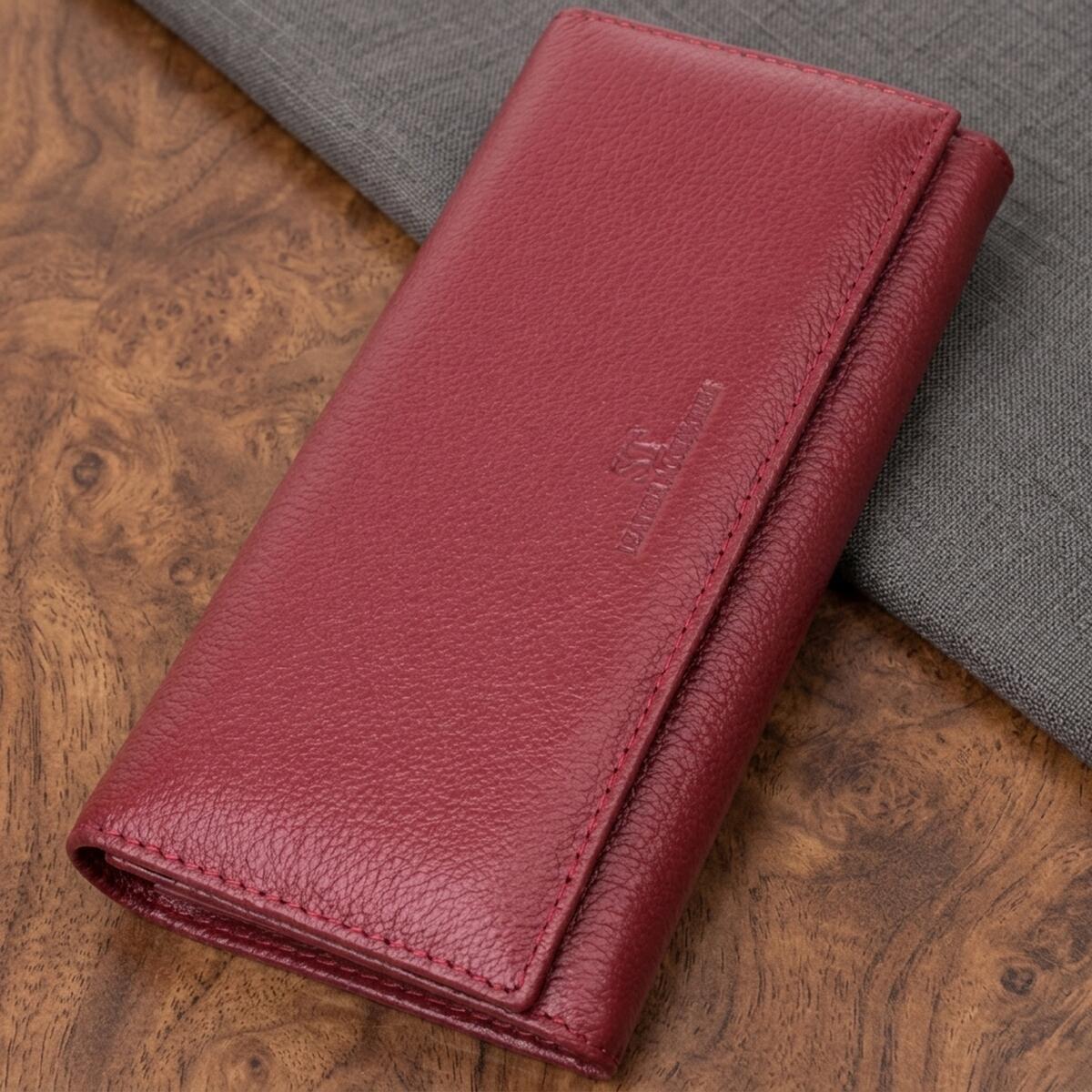 Кошелек женский кожаный St Leather 16815 разноцветный фото1