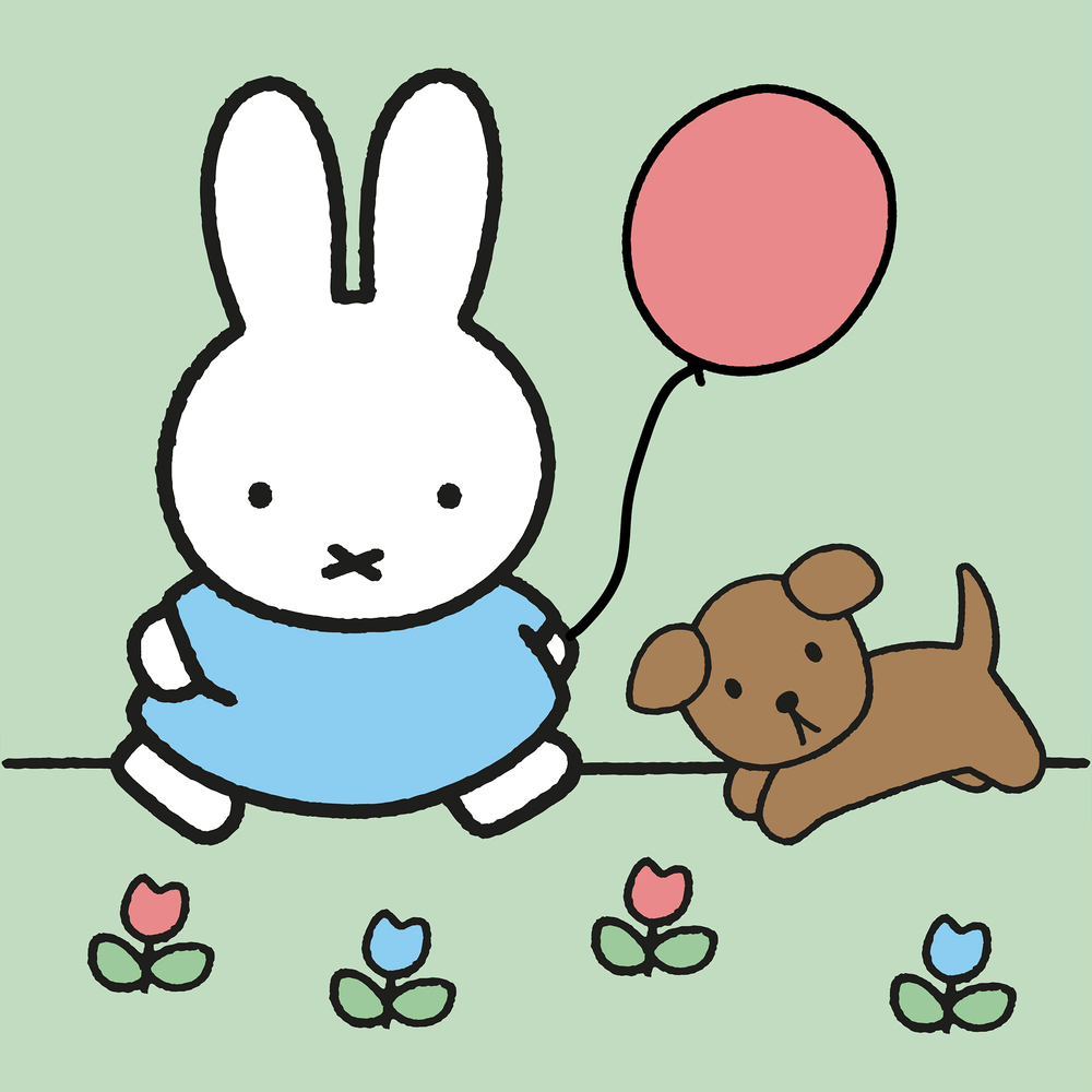 Картина по номерам Santi Miffy. Cheerful friends 25х25 см фото1