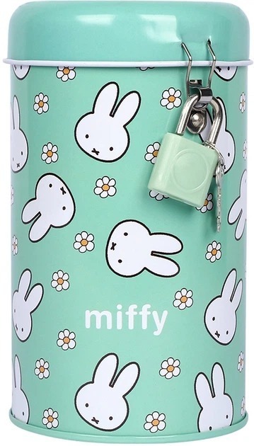Копилка круглая Yes Miffy металлическая 13 х 7,6 см фото1