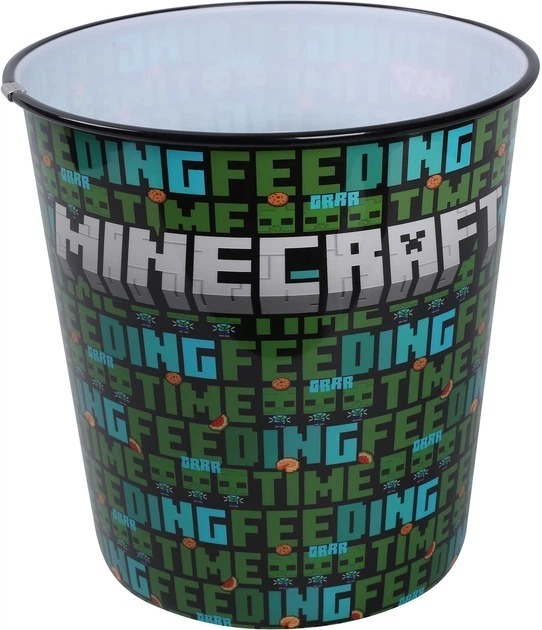Кошик для сміття Yes Minecraft Feeding time фото1