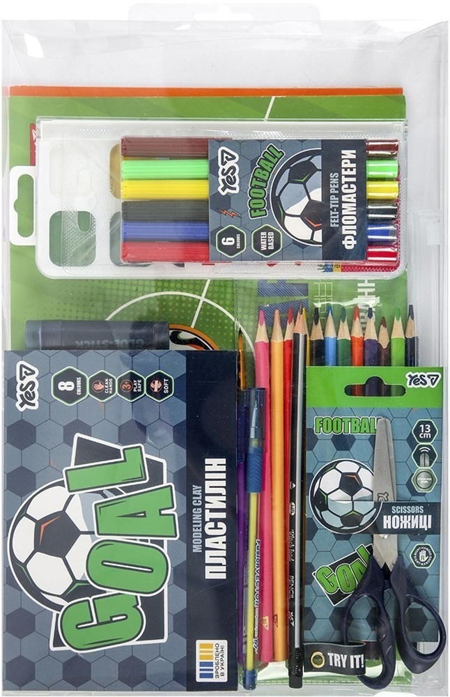 Набор канцелярии Yes Football (450260) фото1