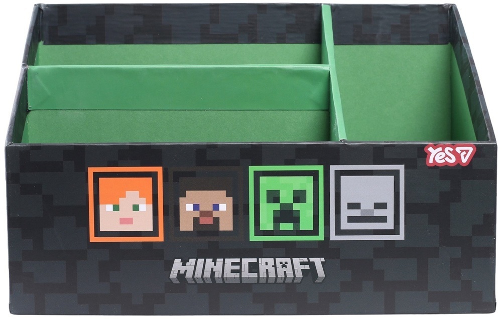 Організатор настільний Yes Minecraft 3 відділення картон (708621_) фото1