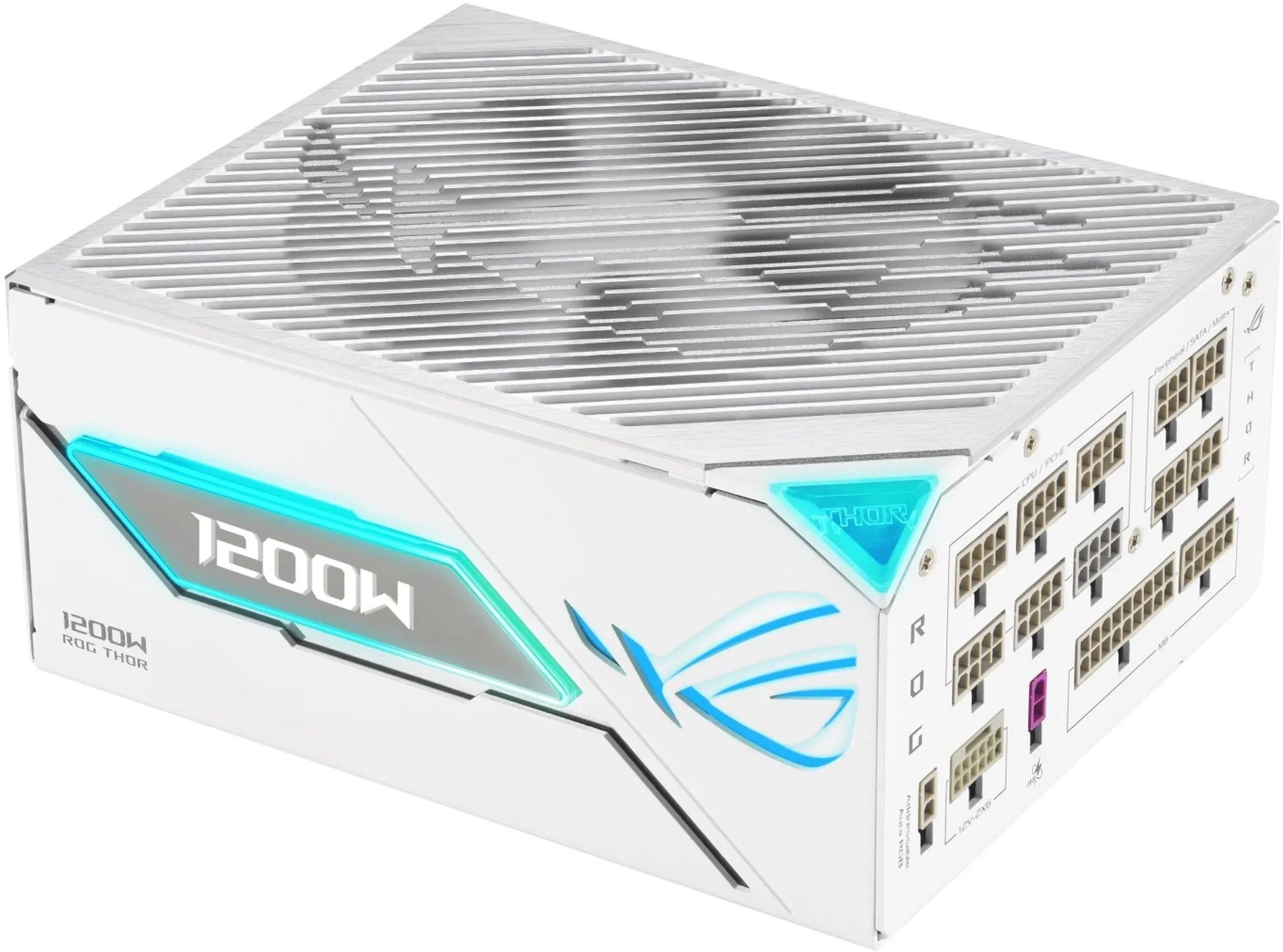 Блок живлення ASUS ROG THOR 1200W 80+ Platinum White (90YE00V5-B0NA00) фото1
