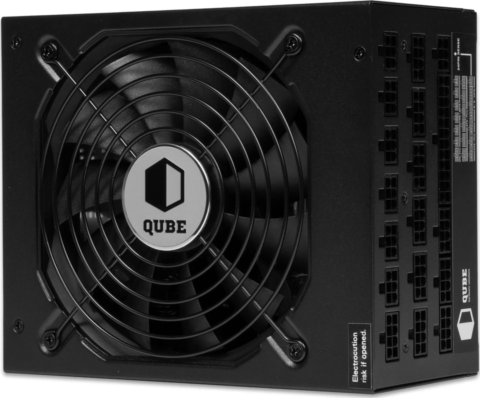 Блок живлення QUBE 1650W 80+ Gold (QBF-HP1-1650GD-14C) фото1