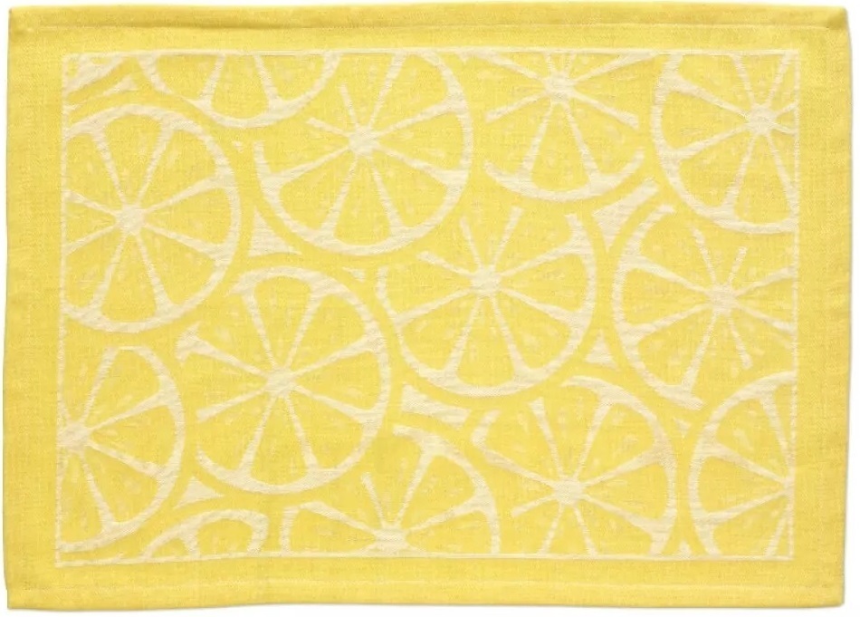 Килимок сервірувальний KELA Citrus, жовтий, 35x50 см (12462) фото1